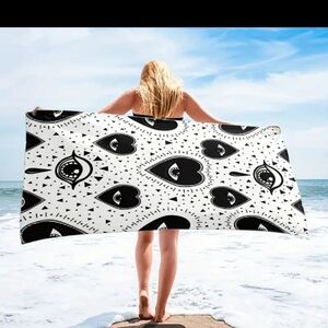 Evil Eye Beach Towel